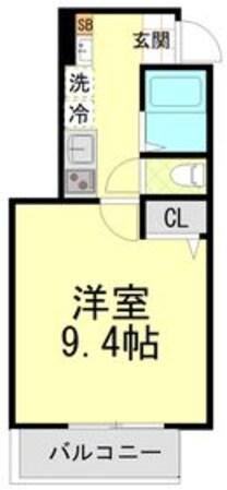 平沼橋駅 徒歩2分 3階の物件間取画像